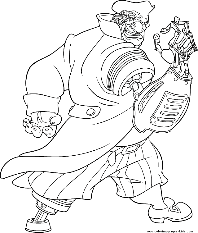 Treasure planet coloring pages