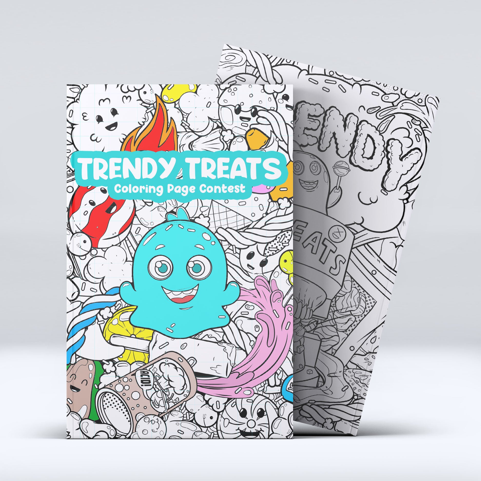 Coloring page january â trendy treats