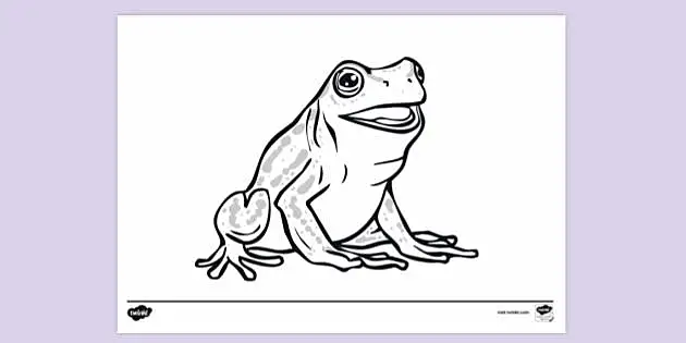 Frog louring page