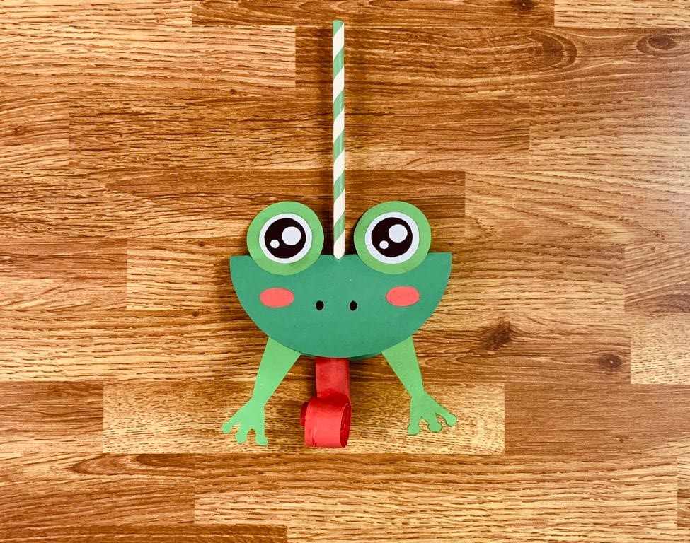 Fun frog craft for kids