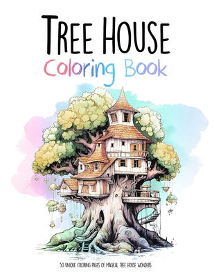 Tree house coloring book unique coloring pages of magical tree house wonders paperback bookshop santa cruz