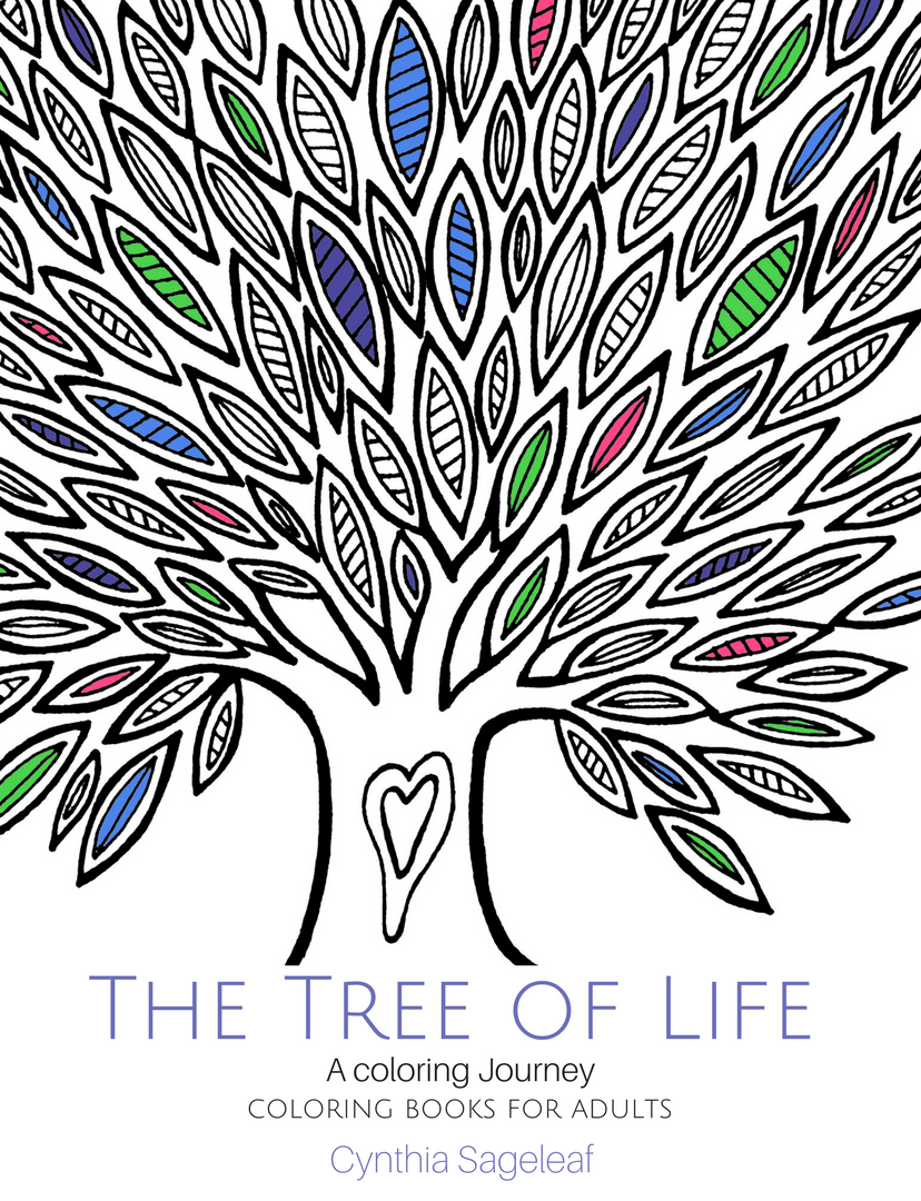 The tree of life coloring book