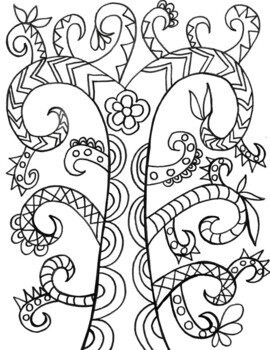 Gustav klimt tree of life coloring page by davincis workshop