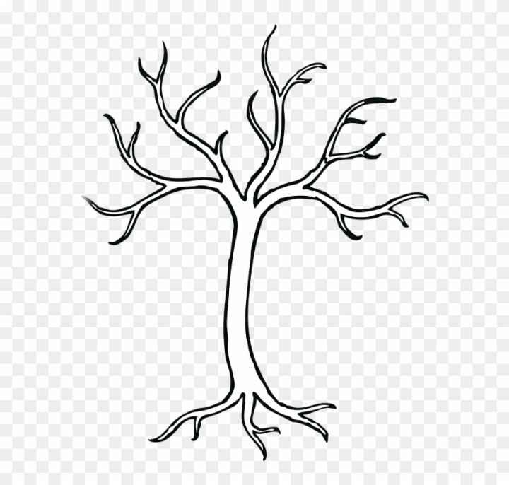 Free coloring pages of trees without leaves tree without