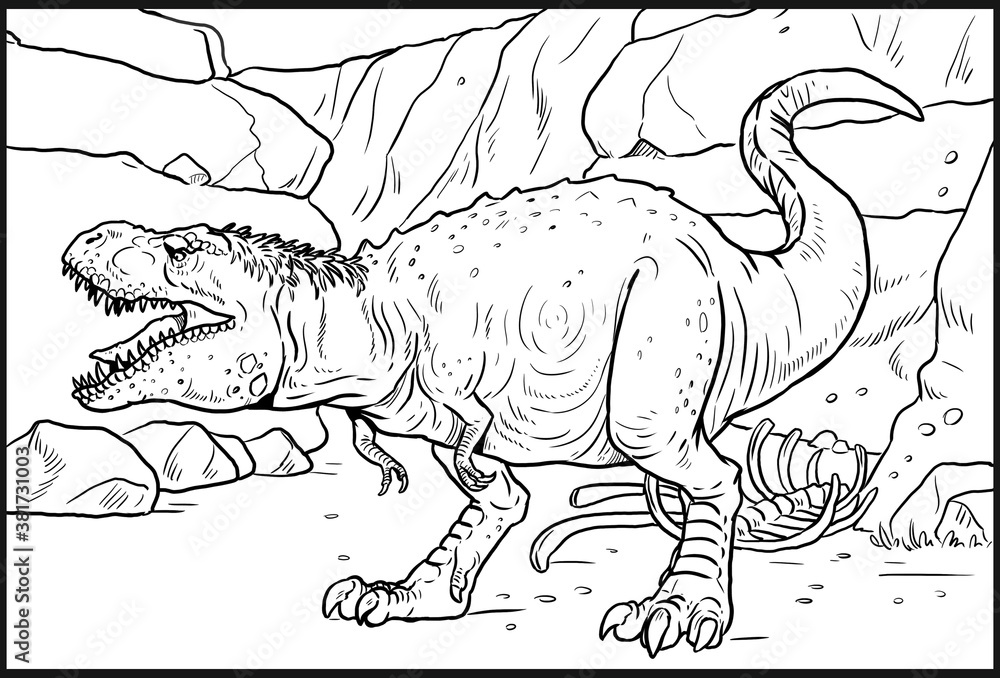 Carnivorous dinosaur