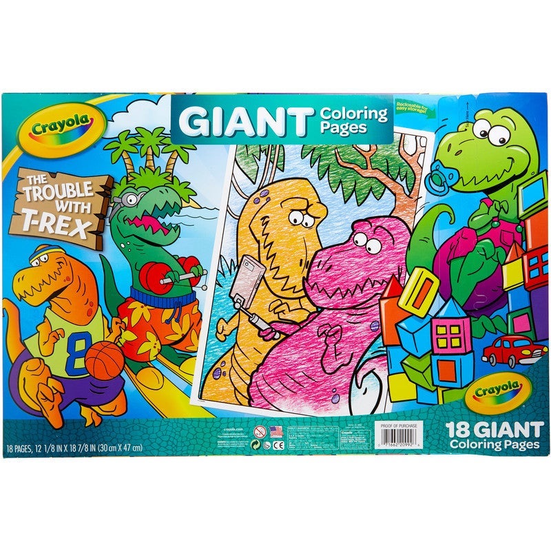 Crayola giant louring pages t