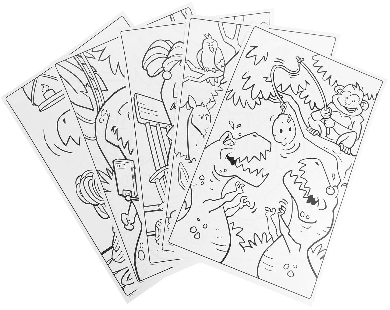 Crayola giant coloring pages x