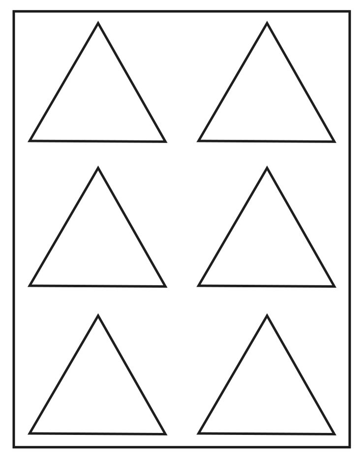Free printable blank triangle template how to wiki triangle template shape templates templates printable free