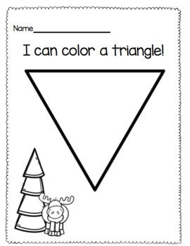 Preschool coloring pages