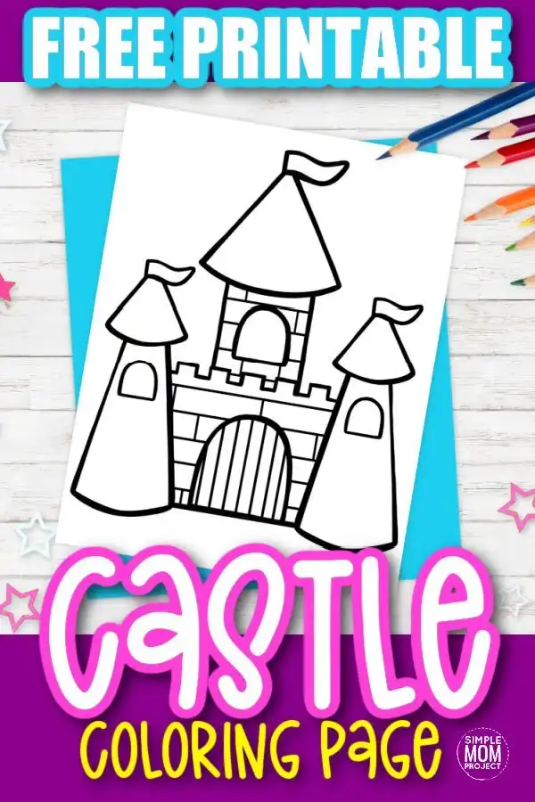 Free printable princess castle template â simple mom project