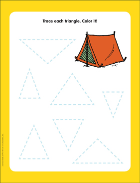 Triangles trace