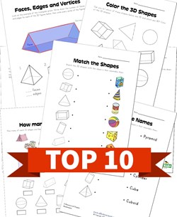 Triangular prism worksheet all kids network