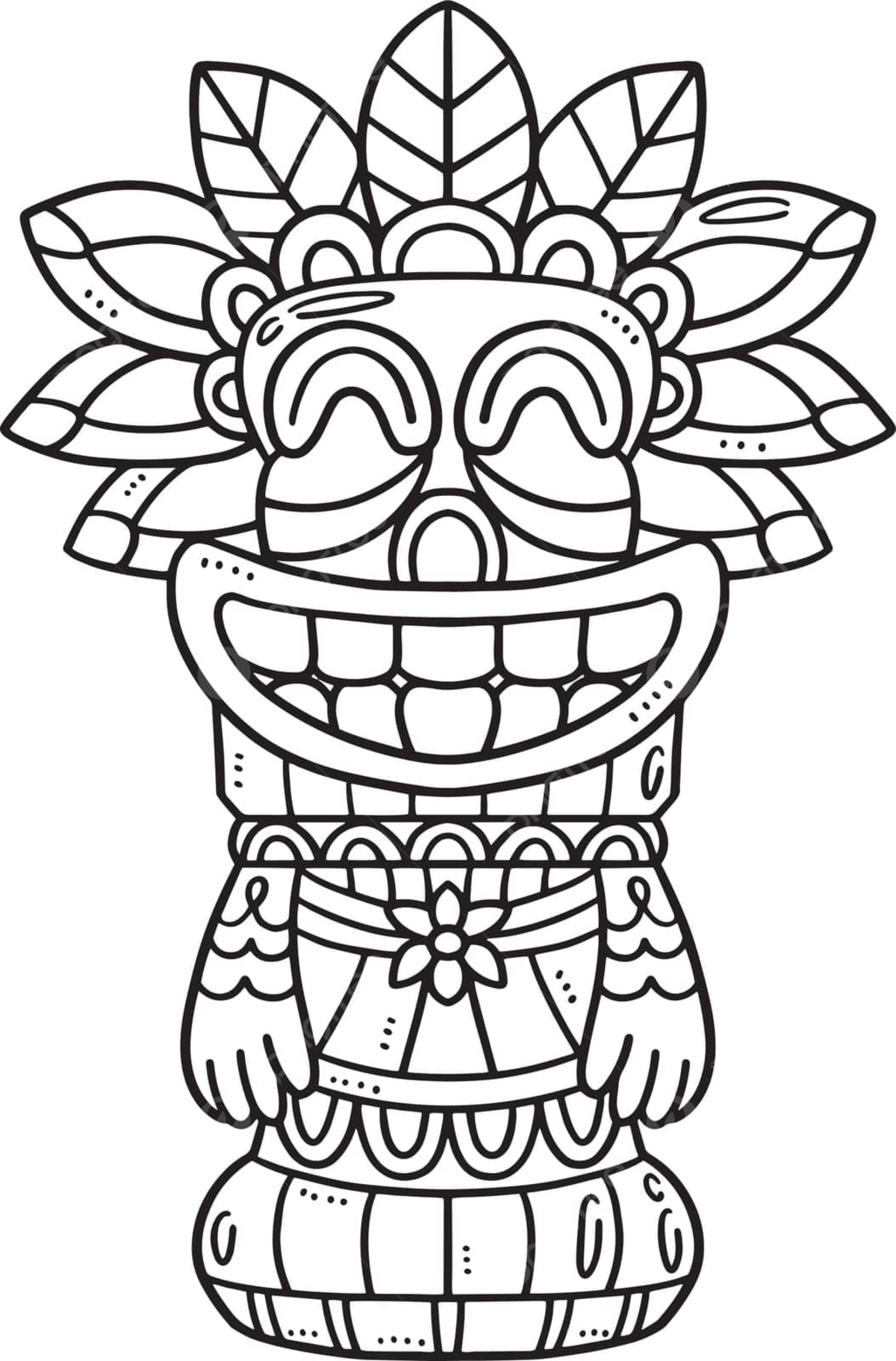 Totem pole png vector psd and clipart with transparent background for free download