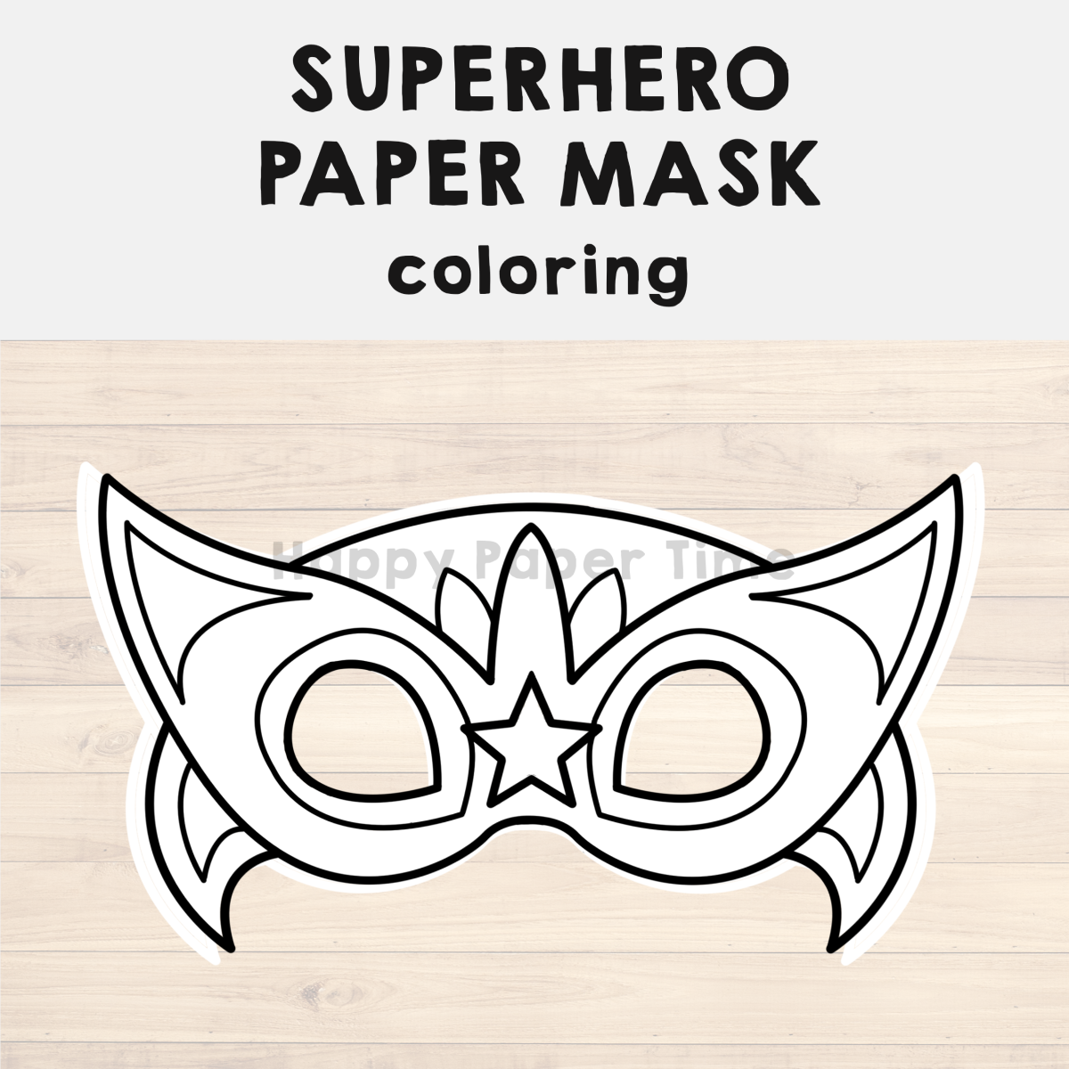 Triceratops paper mask printable dinosaur craft activity costume made by teachers