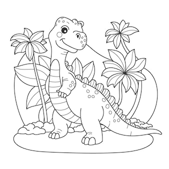 Dinosaur coloring pages printable images