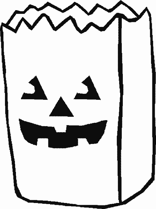 Halloween candy bag coloring page at coloringbookfun candy coloring pages coloring pages halloween worksheets