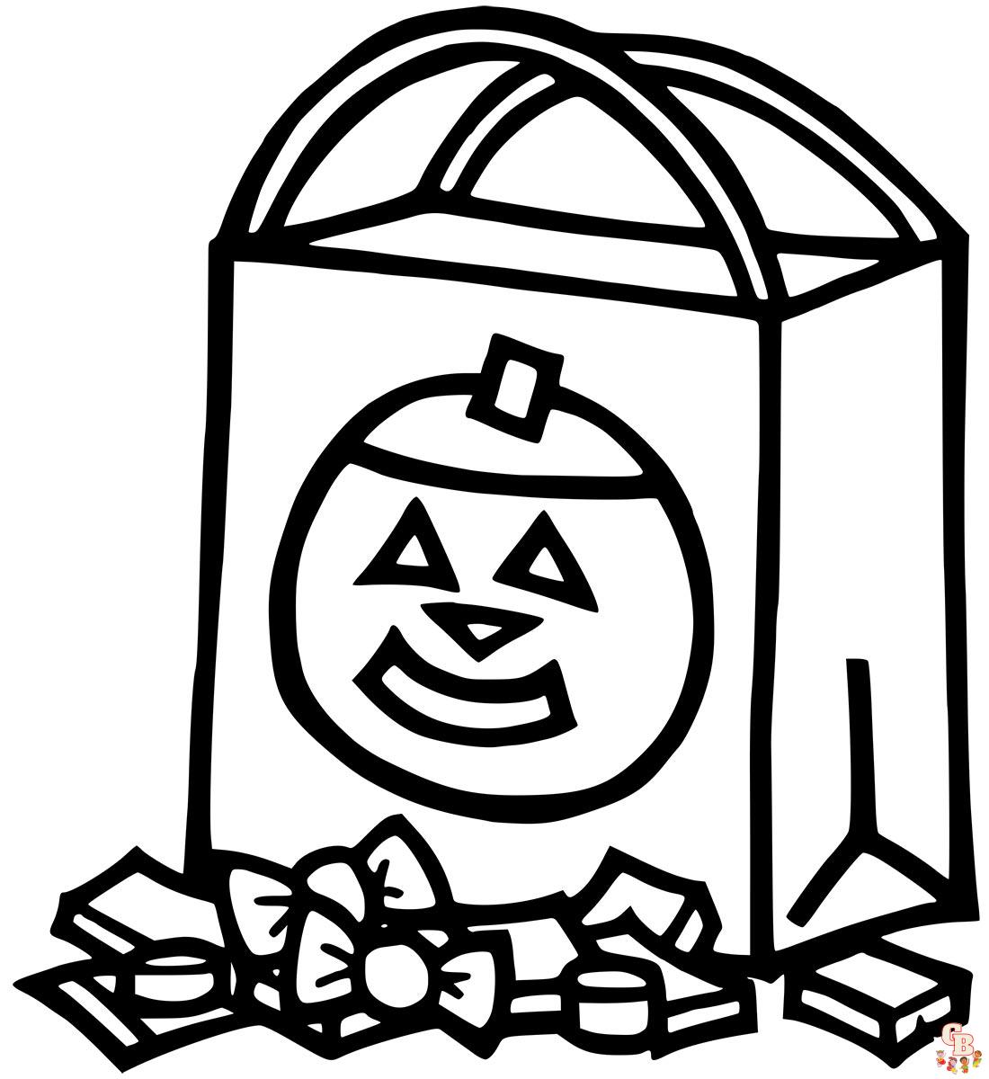 Halloween coloring pages to print for kids