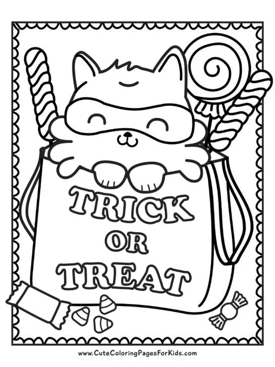 Printable halloween coloring pages download all pdfs