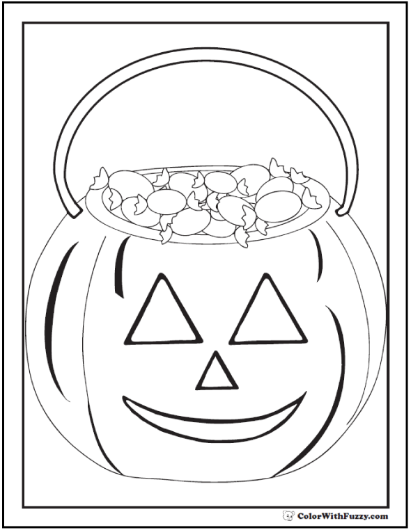 Halloween printable coloring pages jack olanterns spiders bats