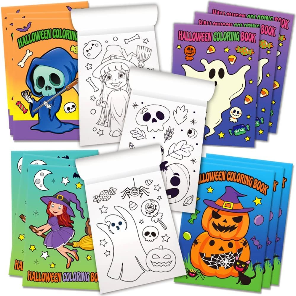 Halloween coloring books for kids pack of â x â mini booklets