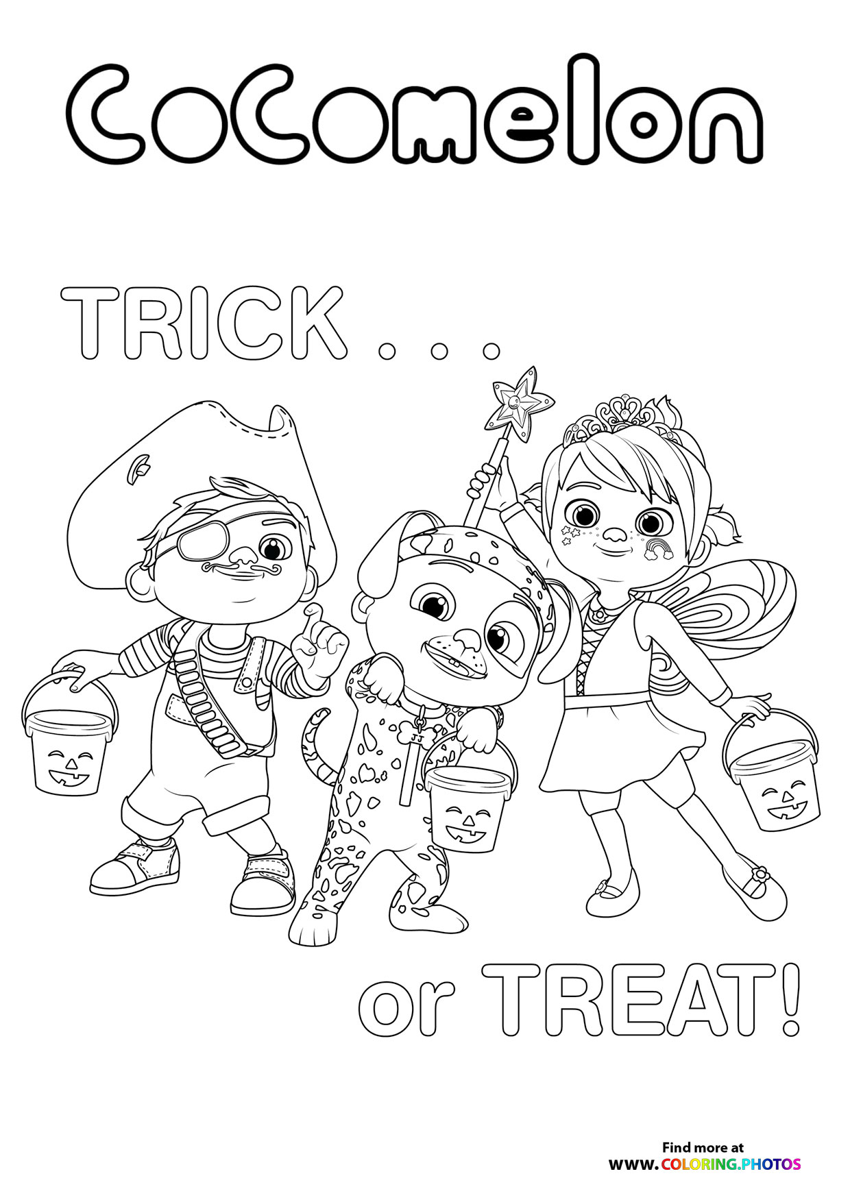 Cocomelon trick or treat