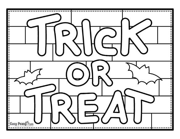 Halloween coloring pages