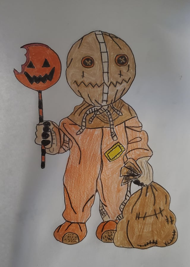 Sam from trick r treat drawing ððð rhalloween