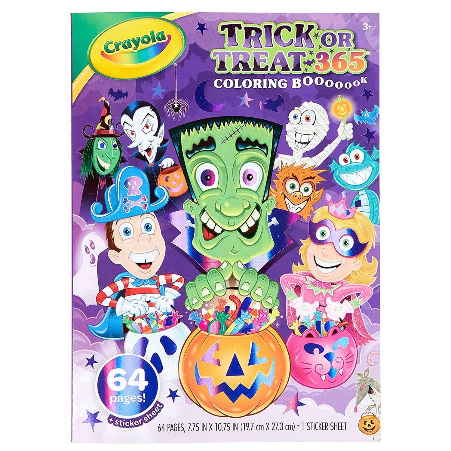 Buy crayola trick or treat coloring book pages online in dubai the uaetoys r us