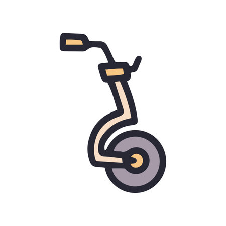 Tricycle scooter stock illustrations cliparts and royalty free tricycle scooter vectors