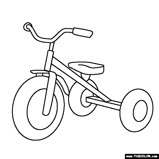 Toys online coloring pages