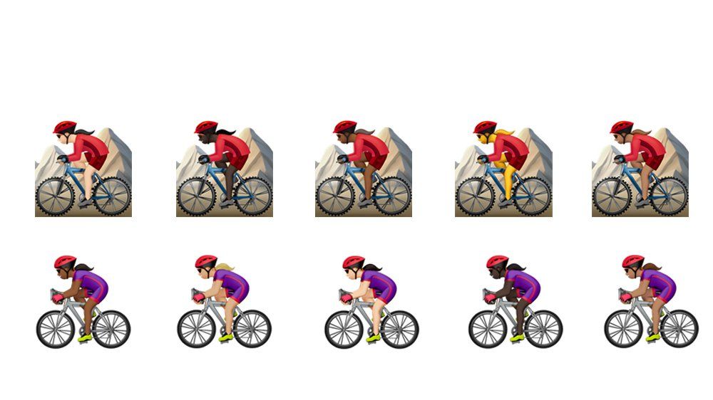 The bike emojis you needed most are here