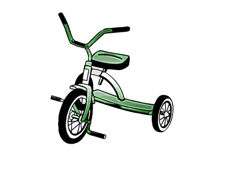 Tricycle vector stock photos and images