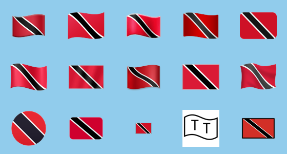 Ðð flag trinidad tobago emoji