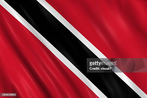 Trinidad and tobago flag stock photos high