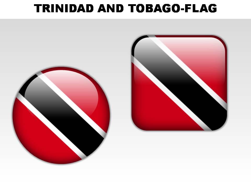 Trinidad and tobago country powerpoint flags powerpoint presentation pictures ppt slide template ppt examples professional