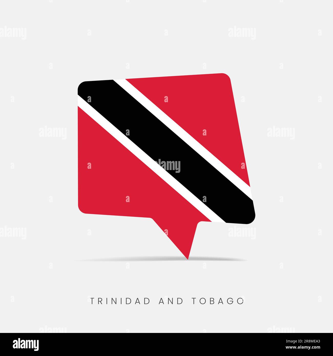 Flag of trinidad and tobago stock vector images