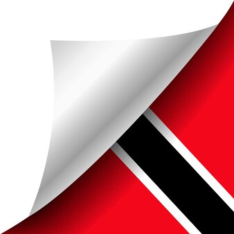 Page trinidad realistic flag images