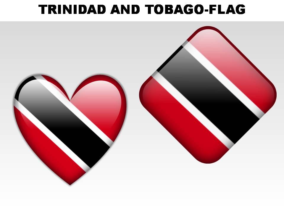 Trinidad and tobago country powerpoint flags powerpoint presentation pictures ppt slide template ppt examples professional