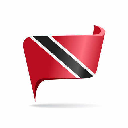 Trinidad and tobago flag map pointer layout vector illustration royalty free svg cliparts vectors and stock illustration image