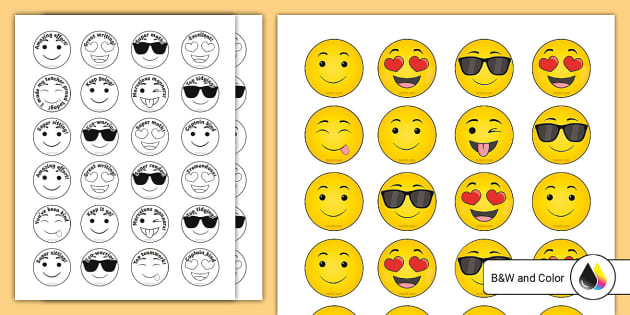 Ð emoji faces stickers teacher made