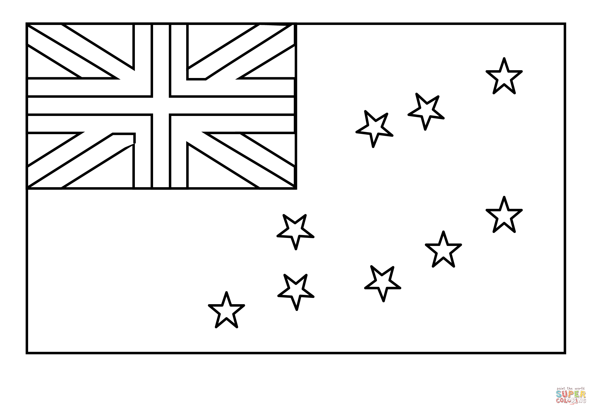Flag of tuvalu emoji coloring page free printable coloring pages