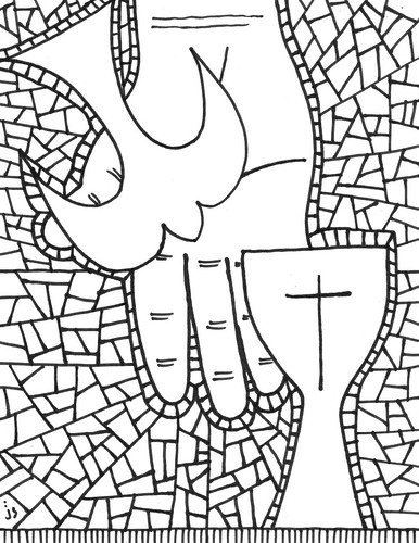 Trinity sunday coloring page â stushie art