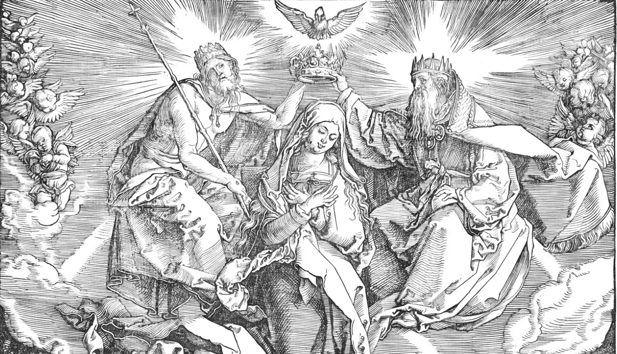 Trinity coloring pages