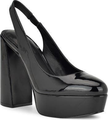 Nine west trins slingback platform pump women