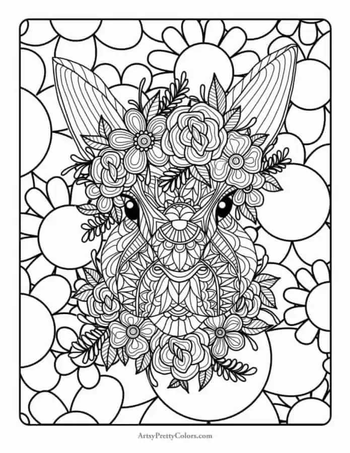 Free trippy coloring pages for adults