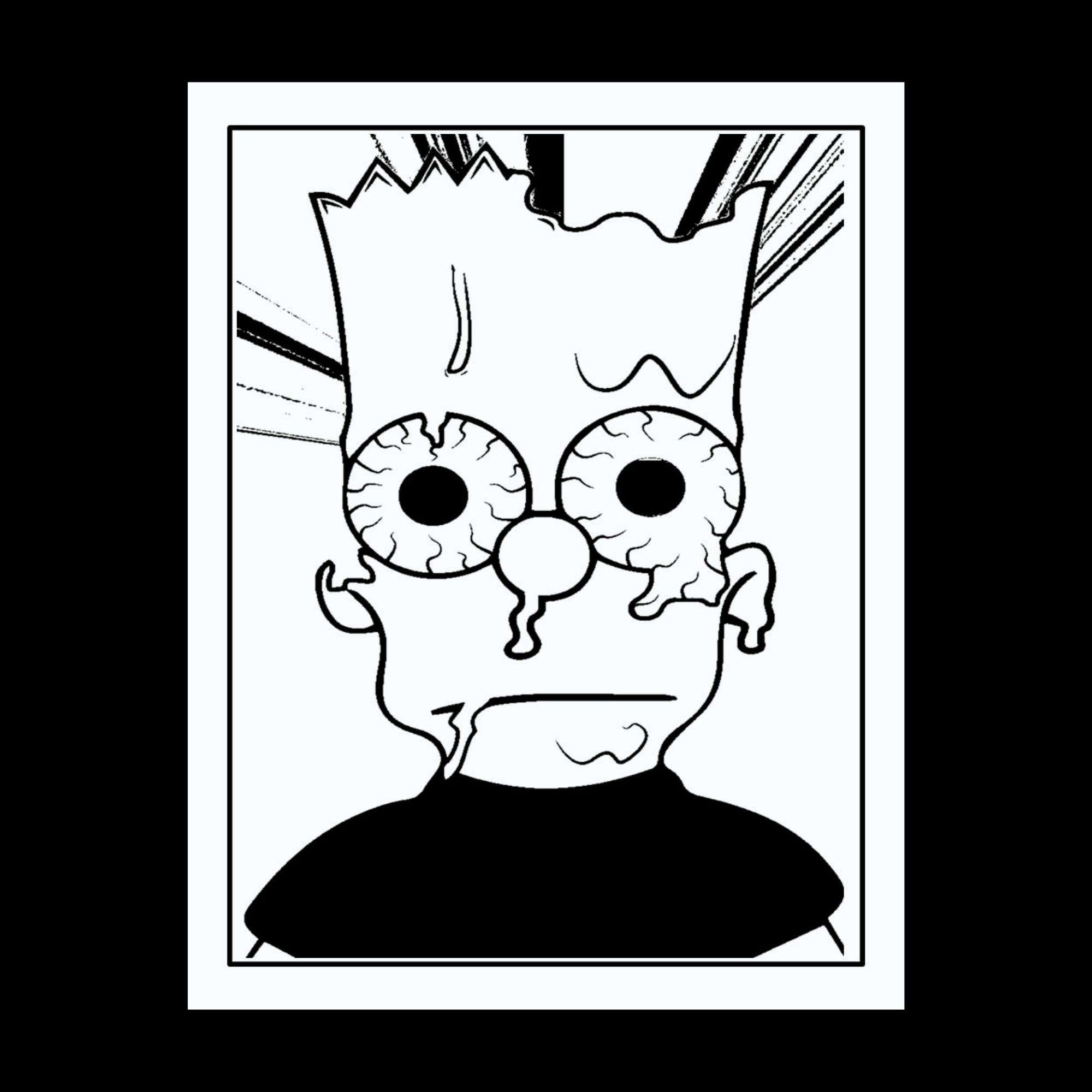 S cartoons adult coloring pages the simpsons trippy download now