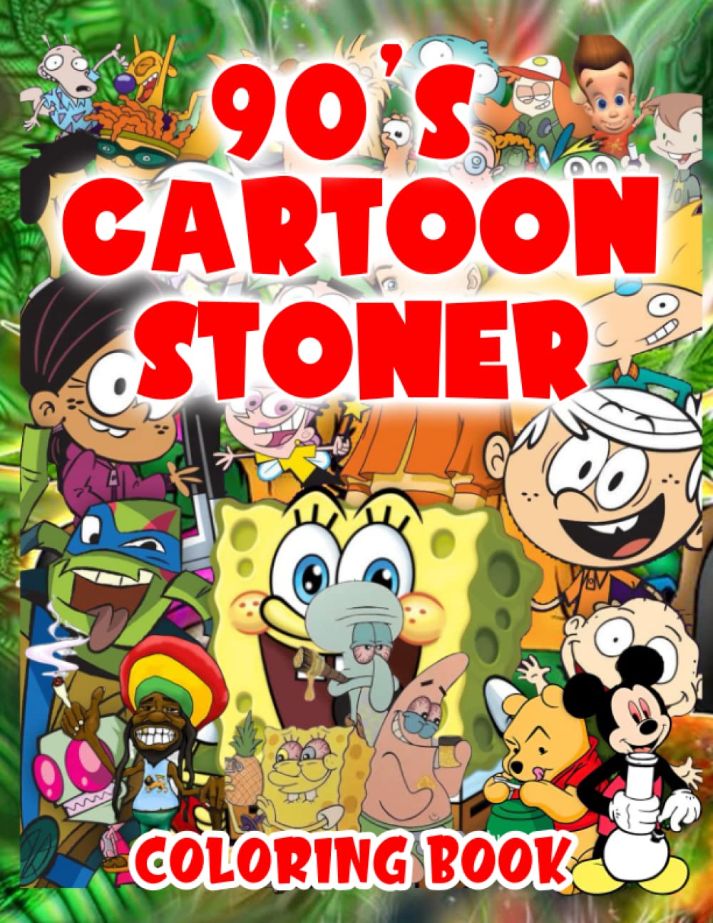 S cartoon stoner coloring book for adults trippy coloring book for adults weed coloring book for adults s cartoon coloring book trippy psychedelic coloring pages stoner cartoon coloring book by stoner coloring