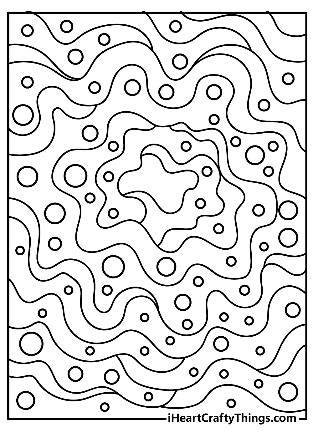 Printable trippy coloring pages free printables