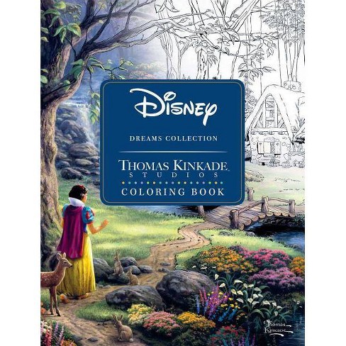 Disney dreams collection thomas kinkade studios coloring book