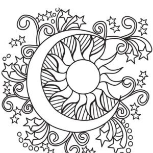 Trippy coloring pages printable for free download